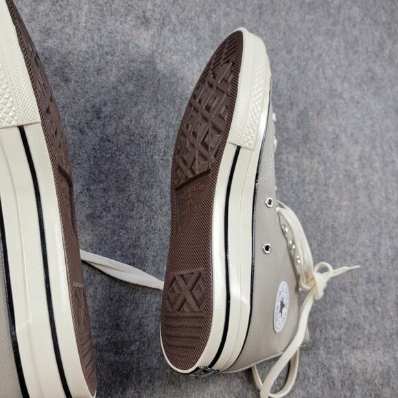 Converse Chuck Taylor 70 High Sneakers Mens Size 10.5 Light Grey Unisex 172677C - Picture 8 of 16